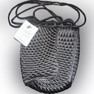 Bally Quilted Crossbody Bucket Bag